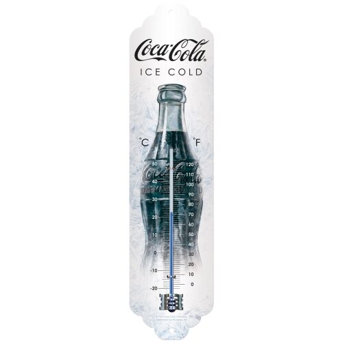 Coca Cola Ice Cold - Termometer i Plåt