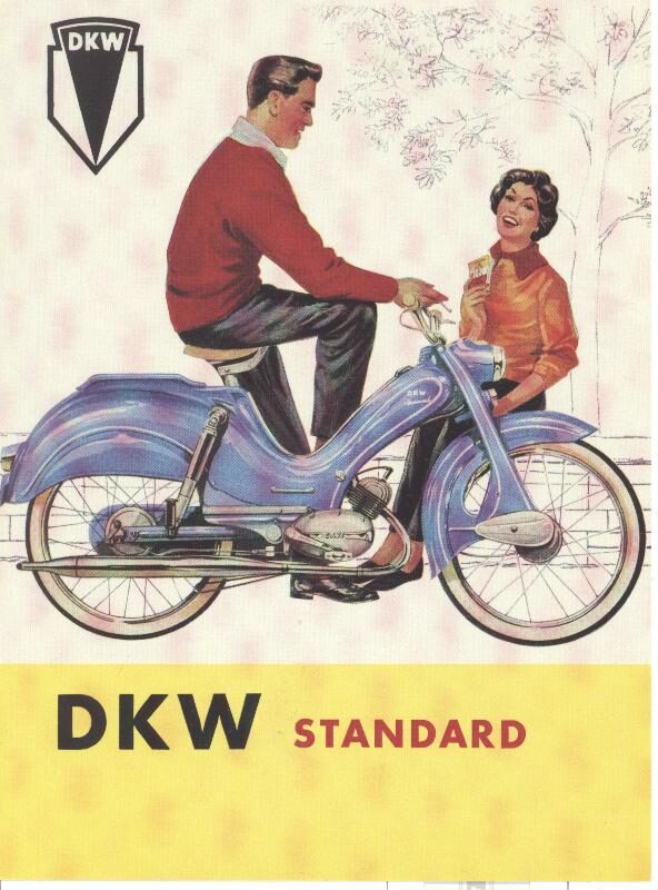 DKW Standard - Plansch Poster 30 x 40 cm.