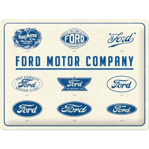Ford Motor Company -Plåtskylt 30 x 40 cm.