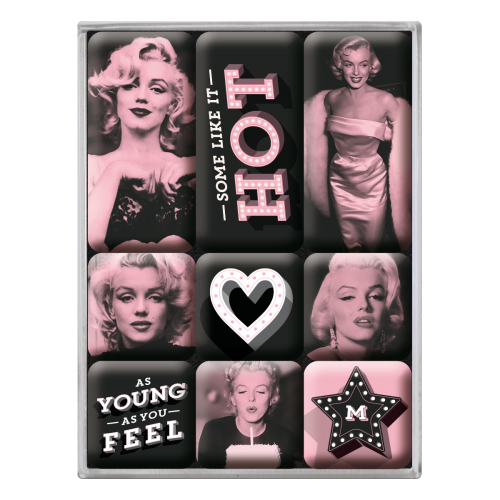 Marilyn Monroe Some Like It HOT - Kylskåpsmagneter