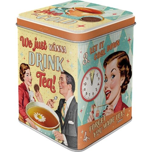 Tea & Cookies Together - Liten Trevlig Te burk
